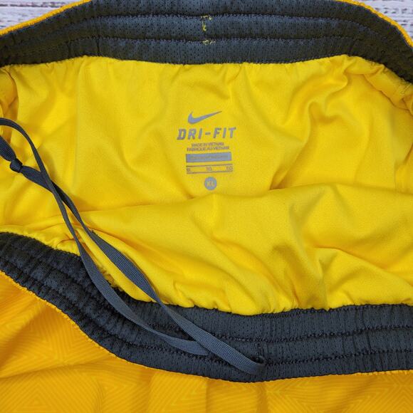 Nike DRI-FIT Livestrong Running Shorts Yellow | XL - Picture 7 of 11